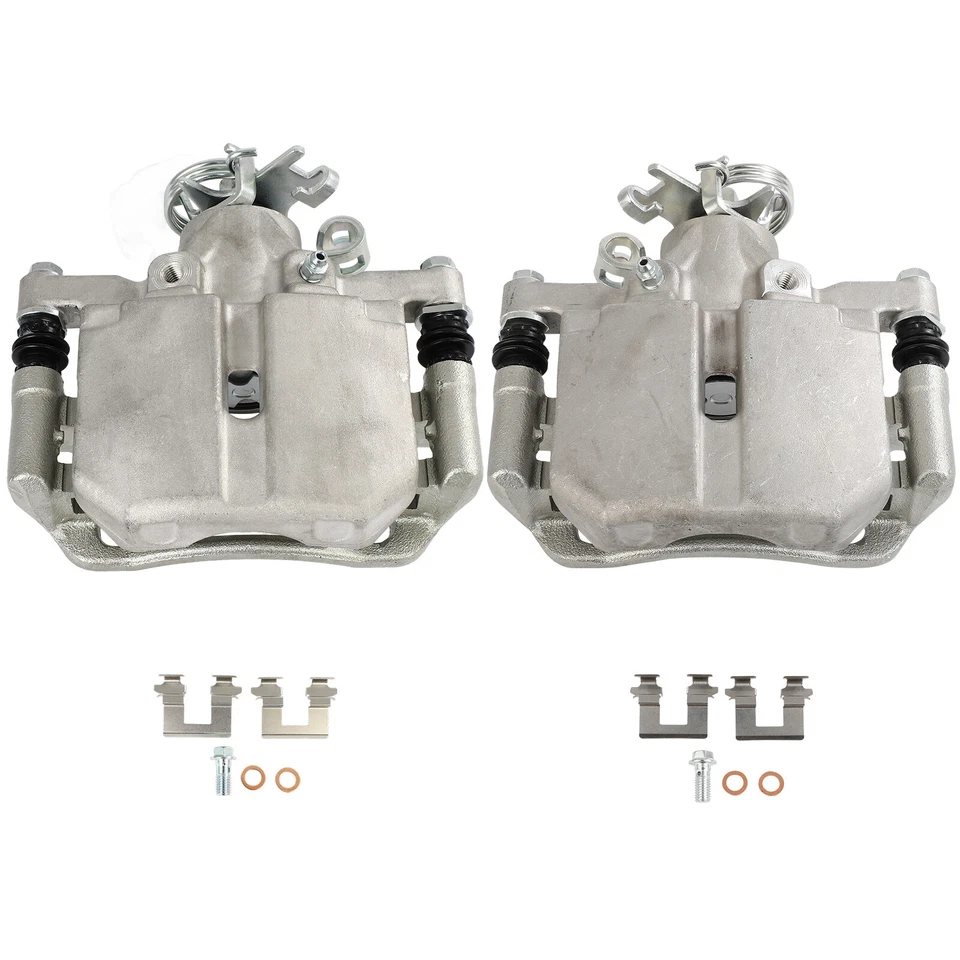 Rear For 2006-2011 Buick Lucerne 2006-2011 Cadillac Dts Brake Calipers 2Pcs - Image 2 of 4