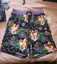 NEFF Men's Daily Hot Tub Board Shorts for Swimming SZ S