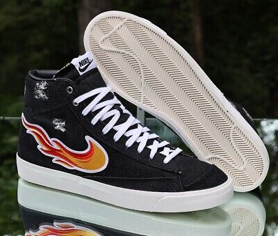 Nike Blazer Mid 77 Cleveland Rocks Men's Size 14 Black Red Nike Blazer Mid 77 Cleveland Rocks Men's Size 14 Black Red