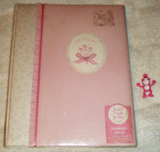 NOS 2006 William Carter Sweet Baby Girl Memory Book Pink w/Charm