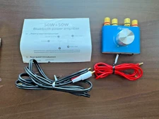 Facmogu F900S Mini Bluetooth 5.0 Power Amplifier No Power supply 