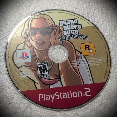 Grand Theft Auto San Andreas (PS2, 2004) DISC ONLY