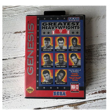Greatest Heavyweights (Sega Genesis, SEGA) Manual, Multiplayer, Slo-Mo Replays