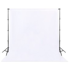 White Backdrop Background for Photography, 8X10FT Photo Backdrop White Screen...