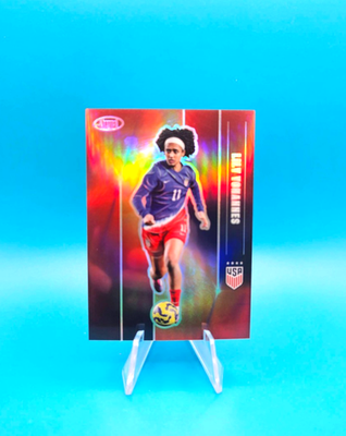 #ad 2025 Parkside USWNT Thermal LILY YOHANNES Red SP Parallel TEAM USA $19.99