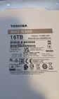 Toshiba N300 16TB 7200 512MB Cache HDWG31G CABLE =1 SMART ERROR | LOW HOUR READ!