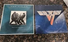 VAN HALEN Lot  Women and Children First 1980 Vinyl LP & Van Hallen II