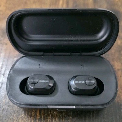 Baseus Encok W01 TWS Wireless Earphones In-Ear Bluetooth Headphones - Black