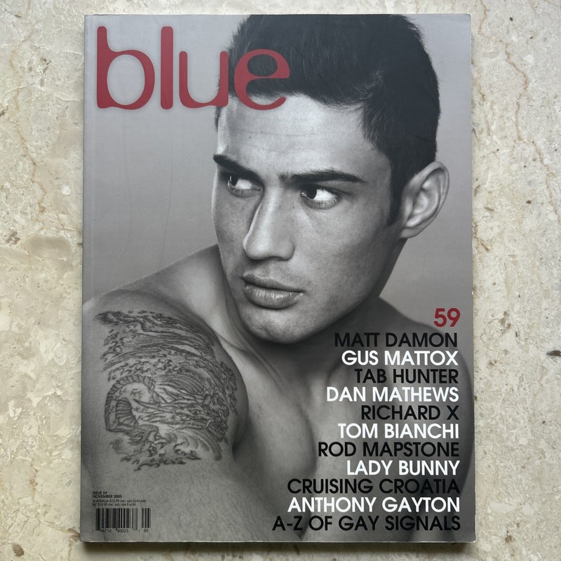 NOT ONLY  BLUE  LARGE COFFEE TABLE SOFTCOVER BOOK NO. 59 * AUSTRALIA*STUNNING