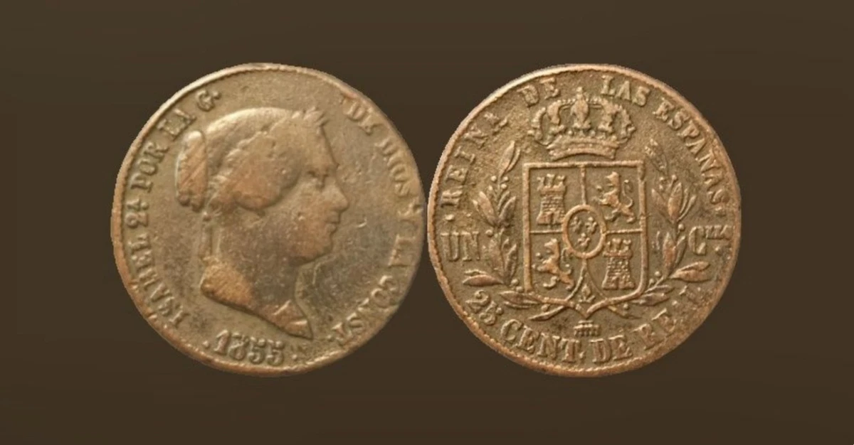PCGS AU50 1855年 20レアル銀貨 SPAIN イザベル2世 PCGS AU50 1855年 20レアル銀貨 SPAIN スペイン イザベル2世 人気の