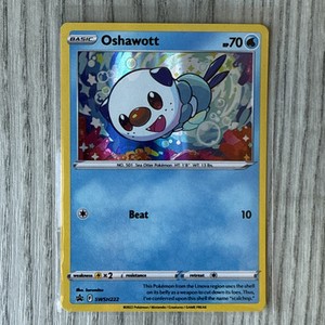 Pokemon Sword & Shield - Oshawott SWSH222 Black Star Promo Holo Rare | NM