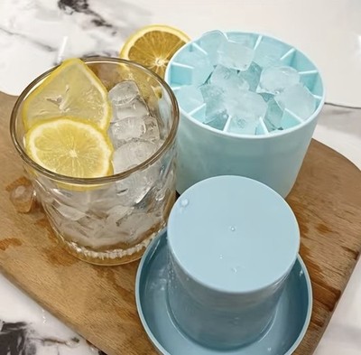 1PCS SILICONE ICE CUBE MAKER MOLD LID   EASY RELEASE FOR HOME & COCKTAILS