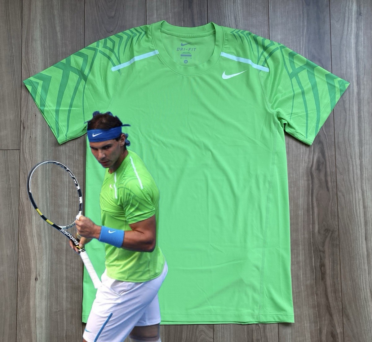 NWOT :Rafael Nadal Nike 2012 Australian Open Shirt size:S