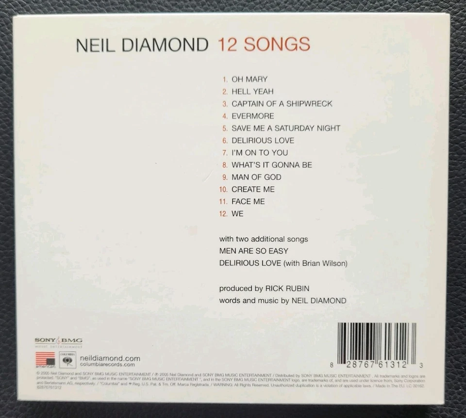 CD  Neil Diamond    12 songs  - Bild 2 von 2