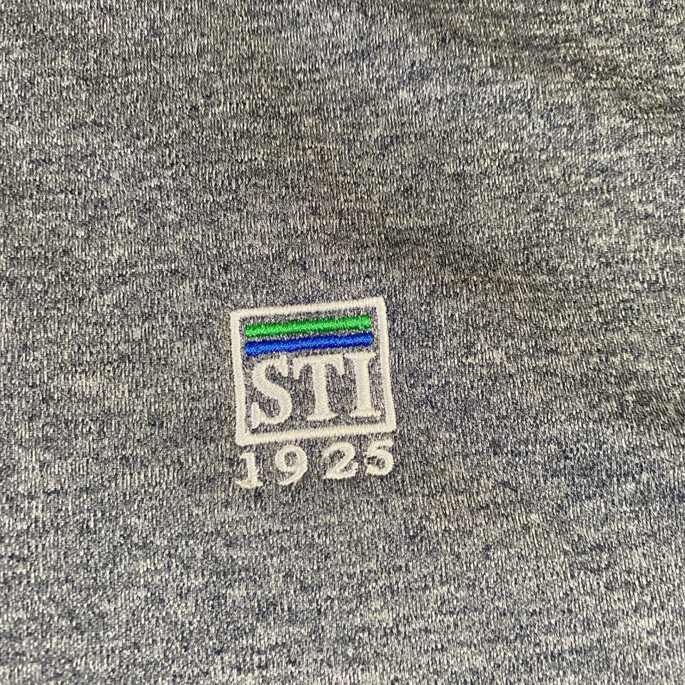 Рубашка для гольфа мужская Nike Dri-FIT STI Toro 1925 серая пуловер средняя - Изображение 4 из 4