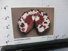 Baskin Robbins ice cream 1980s store sign CHOCOLATE Raspberry Truffle pie