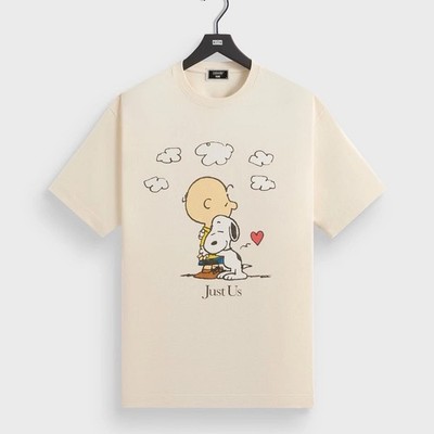 Kith for Peanuts Charlie Brown Just Us Tee in Sandrift T-Shirt