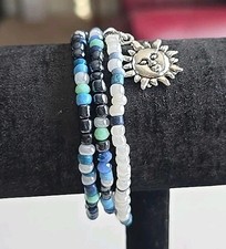 Michele's Attic Boutique Seed Bead & Charm Bracelets (3PCS) Enoy the Sunshine 11