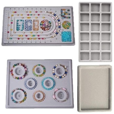 Bead  Board Armband  Board Beflockte Bead Board Matten Halskette Perlen Sch3256