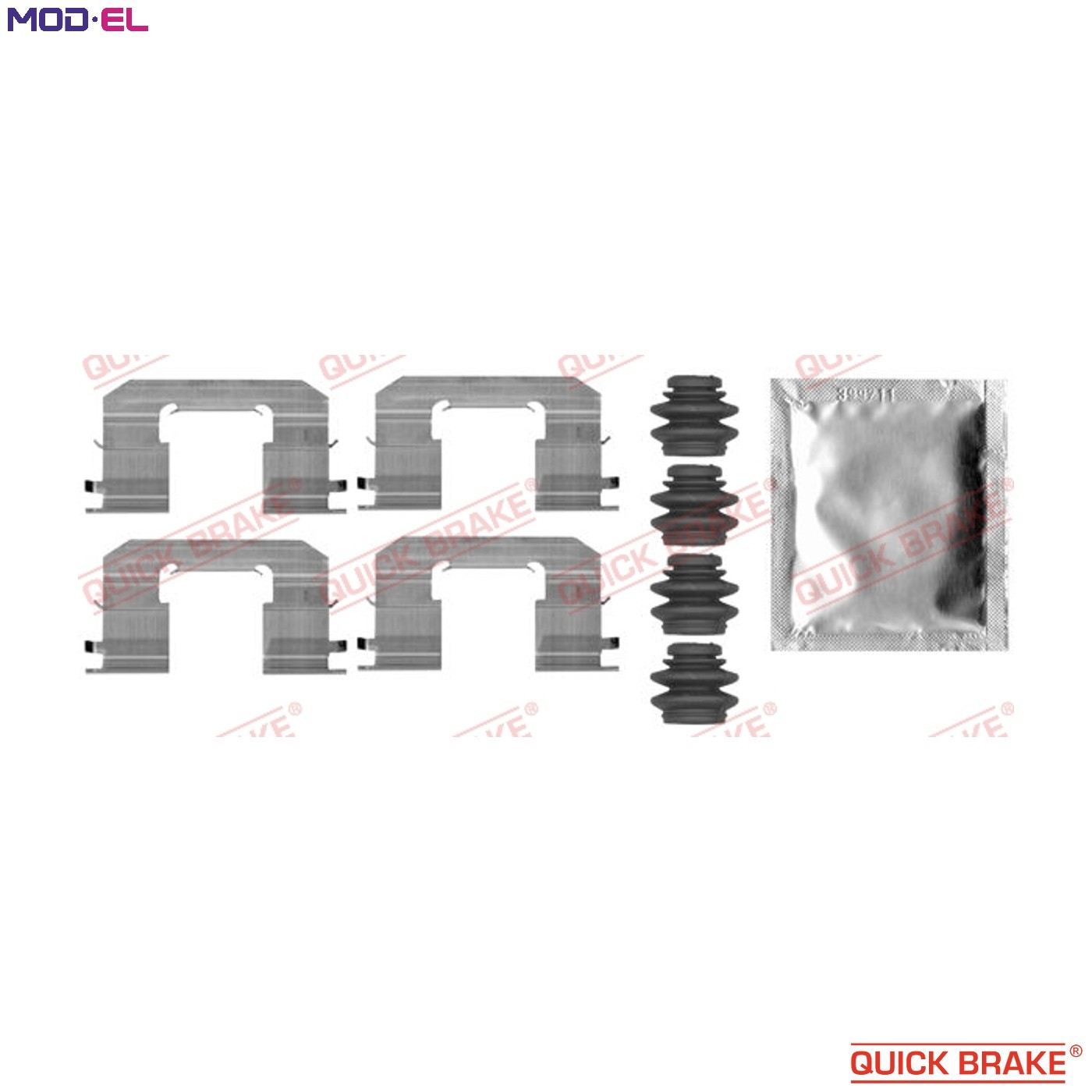 ACCESSORY KIT DISC BRAKE PAD 109-0006 FOR HYUNDAI GRAND/i10/Cargo XCENT 1.0L 108