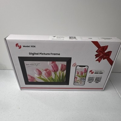 Frameo 102K 10.1 in Digital Picture Frame, Frameo App Compatible