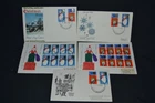 GB first day covers 1966 Christmas x 5, all on different cover types etc.