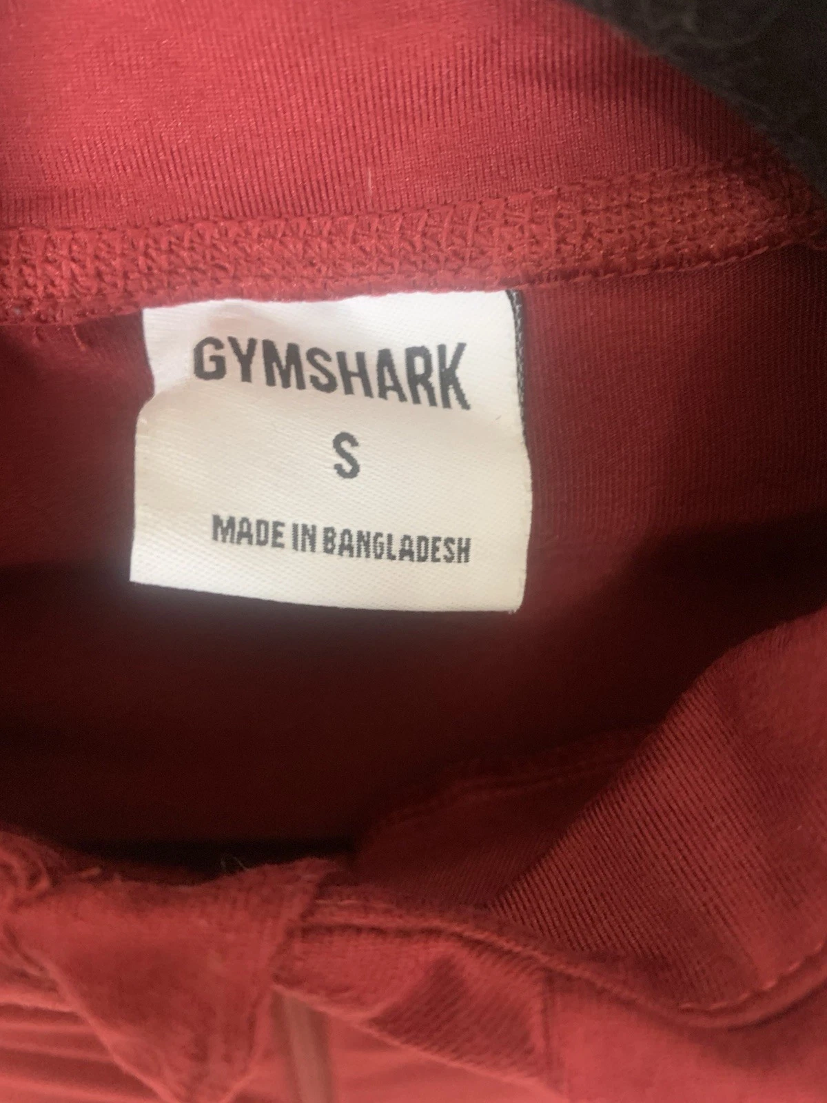 gymshark long sleeve zip up training athletic jacket