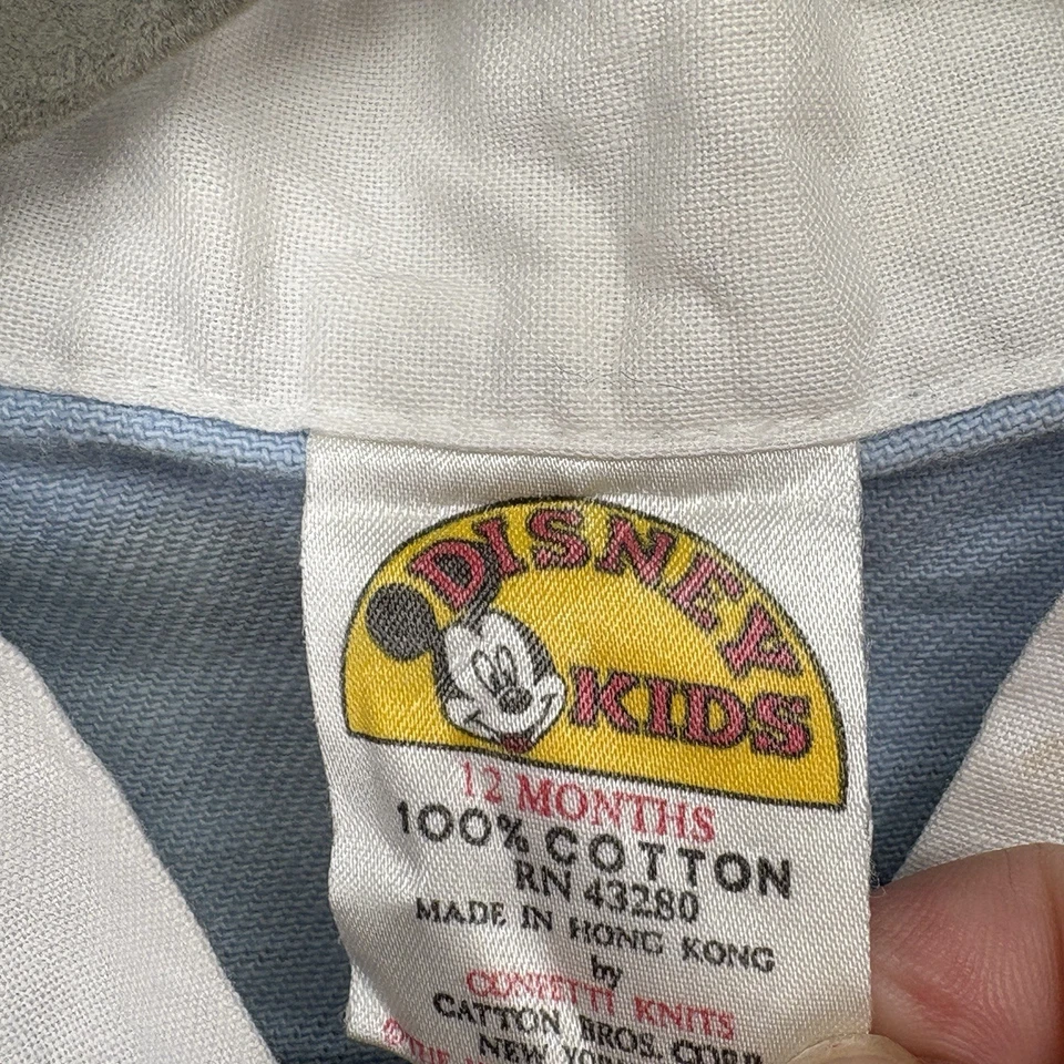 De Colección Disney Mickey Mouse Kung Fu Karate Gi Bebé 12 Mos Azul Arte Marcial Niño Pequeño Foto 3 de 4