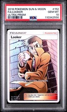 Pokemon Looker 152/156 Full Art SM Ultra Prism PSA 10 GEM MINT on eBay