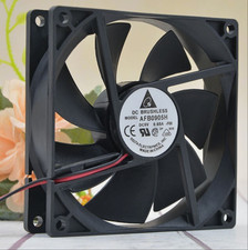 one Delta Fan AFB0905H DC 5V 0.65A 9025 9cm fan 2 wire cooling fan 106
