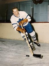  HOCKEY PHOTO PRINT NHL TORONTO  MAPLE LEAFS Bill Barilko