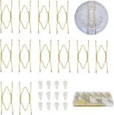 4 Inch Plate Hangers 12 Pack Plate Hangers for the Wall Suitable for 4-5 Inch Pl