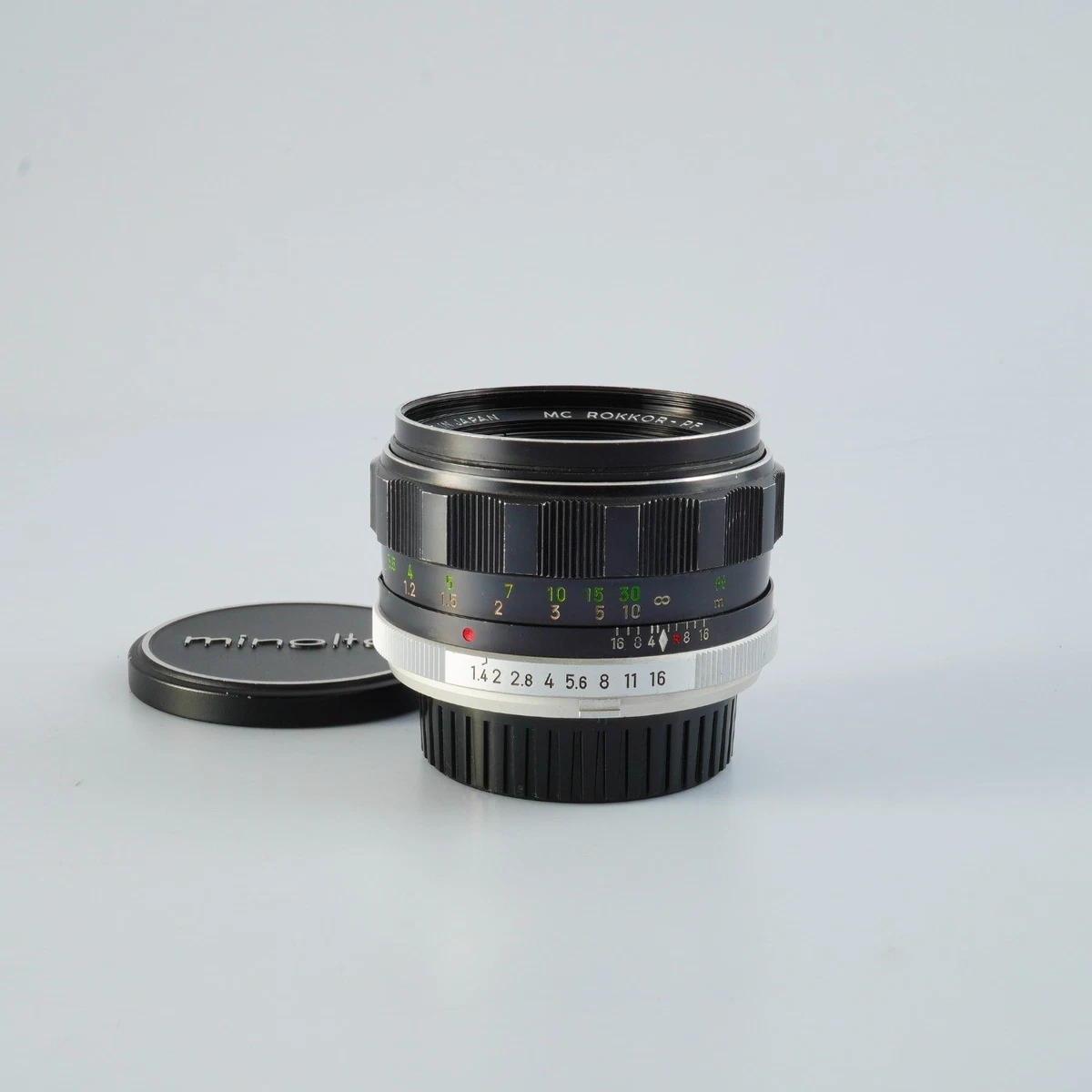 ミノルタ SR101 ブラック MC ROKKOR-PF 58mm F/1.4 Minolta 58mm f1.4 MC Rokkor-PF - Lens – Kamerastore
