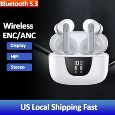 For iPhone 17/16/15 Pro Max Samsung Galaxy S25/S24/S23 Bluetooth Headset Earbuds