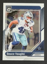 2024 Donruss Optic Football NFL Base Cards #52 deuce Vaughn Cowboys