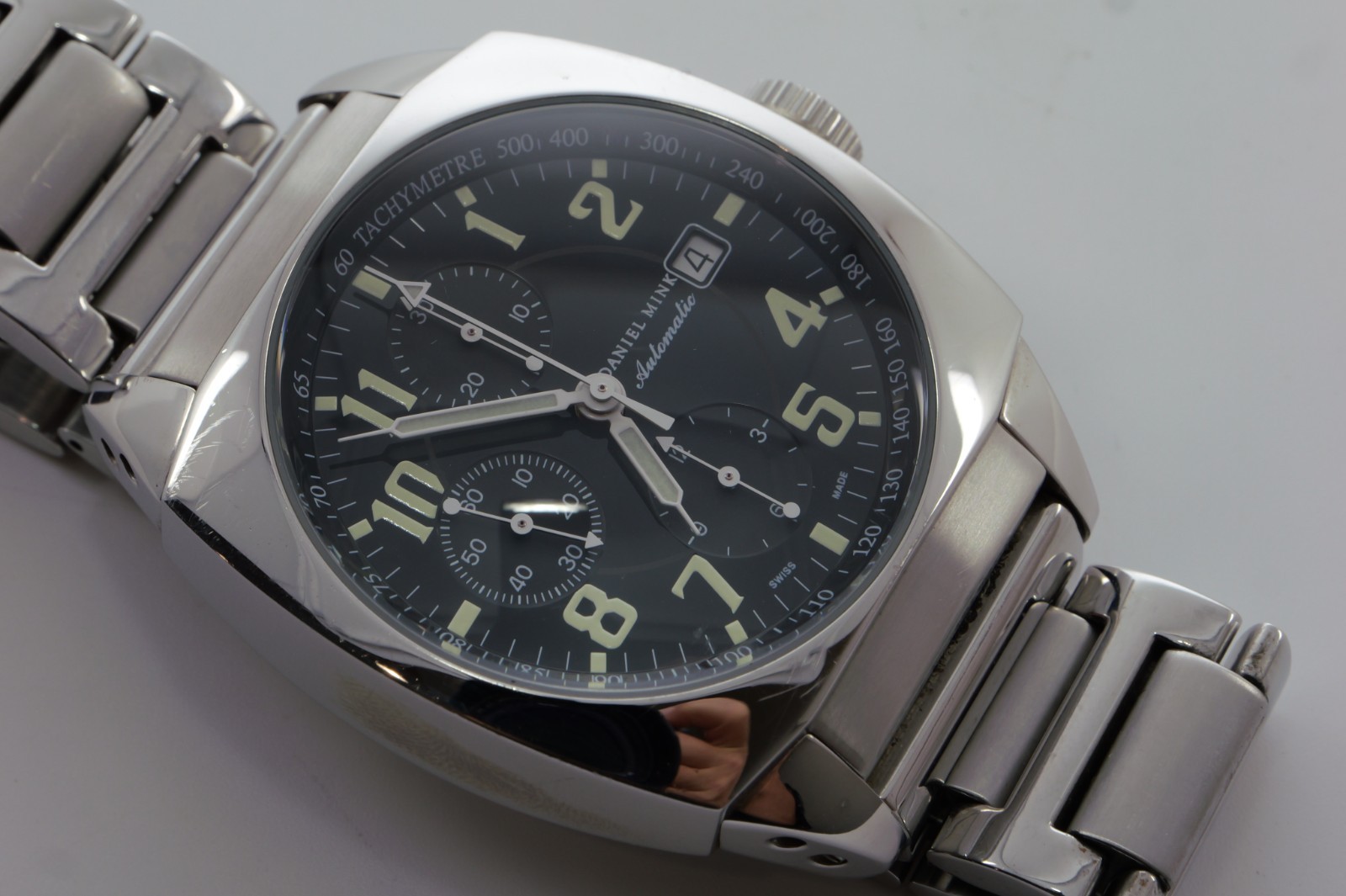 Daniel Mink TEMPUS Chronograph Automatic watch. B… - image 3
