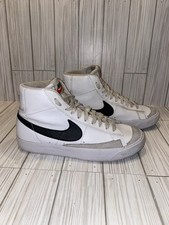Nike Blazer Mid 77 Youth Shoes Sneaker Size 5Y White Black Athletic Boys Girls