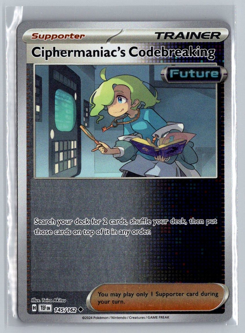 SV05: Temporal Forces #145/162 Ciphermaniac's Codebreaking