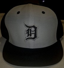 New Era Detroit Tigers Hat 59Fifty Fitted Cap Ballcap Size 7 1/4