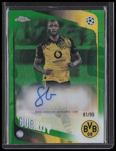2025-26 Topps Chrome UEFA Club Competitions SERHOU GUIRASSY #/99