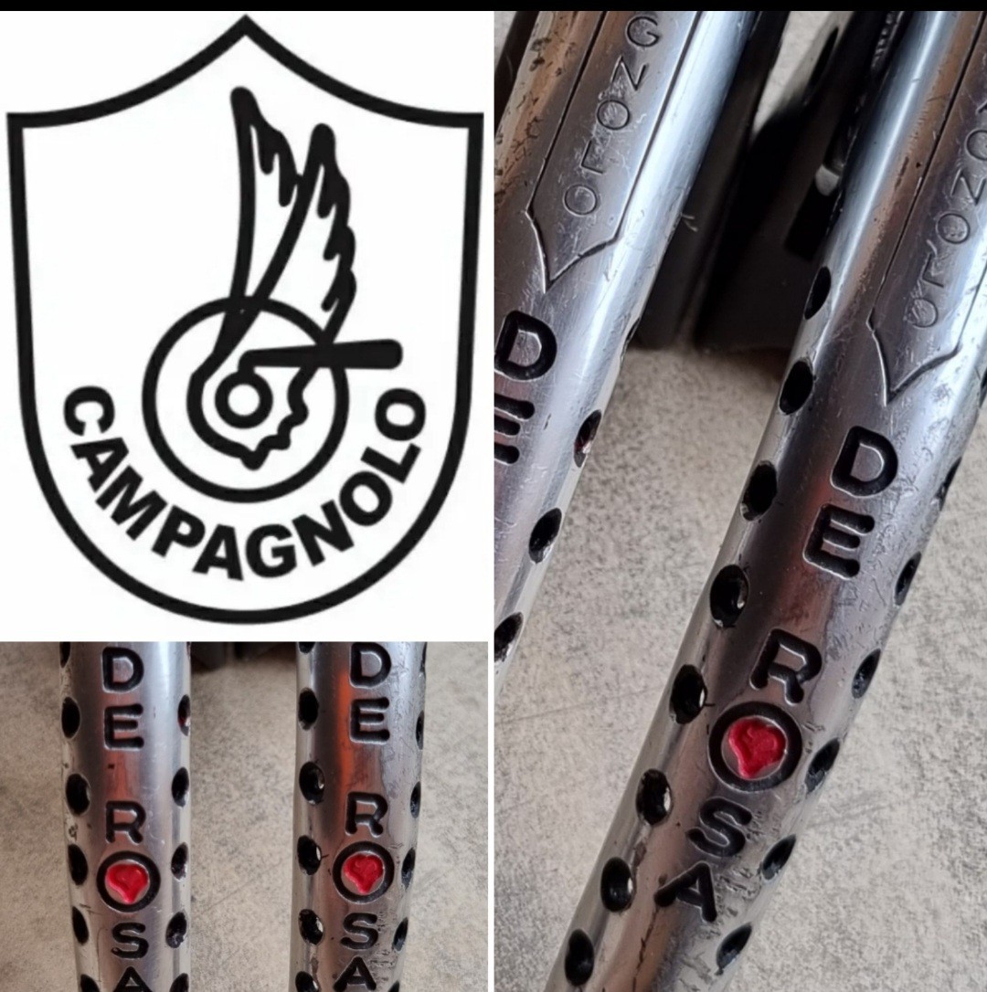 Leve Freno Campagnolo Pantographed DE ROSA Brake levers SUPER RECORD