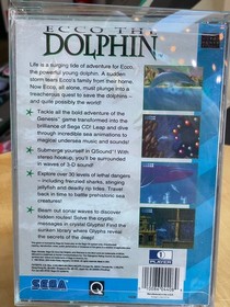 Ecco the Dolphin [Sega CD] &ndash; Complete in Box (CIB)