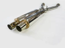 OBX Stainless X-pipe Catback 2.5" Exhaust Chevrolet Corvette C5 97-04 5.7L LS V8