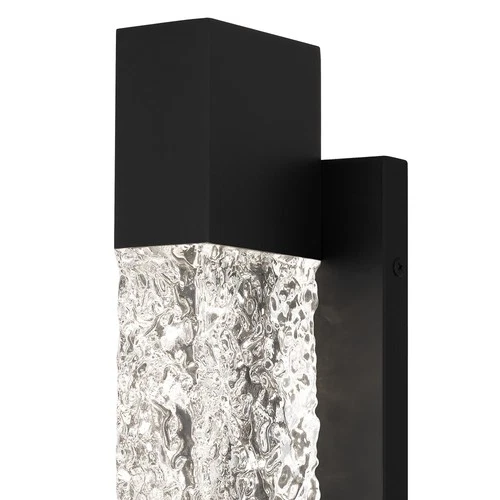 Quoizel SOL8404 Solace 16" Tall LED Outdoor Wall Sconce - Black - Picture 4 of 7