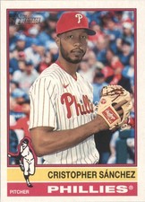 2025 Topps Heritage High Number Cristopher Sanchez Philadelphia Phillies #633