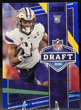 Rome Odunze 2024 Score #12 NFL Draft Showcase - 20/100 - Chicago Bears Rookie RC