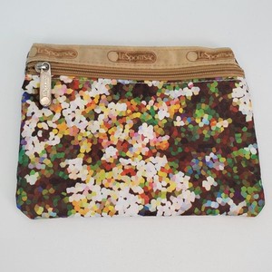 LeSportsac Cosmetic Bag or Pencil Storage Case Nylon Pouch 7.5 Inches