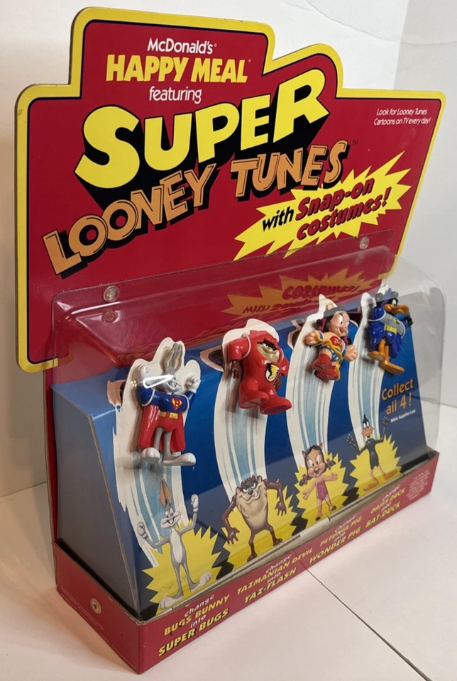 McDonalds 1991 Super Looney Tunes витрина магазина Happy Meal — пристегивающиеся костюмы - Изображение 2 из 4