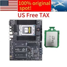 SouthChina H12D-8D Motherboard With AMD EPYC 7K62 48 Cores CPU OEM of 7642 