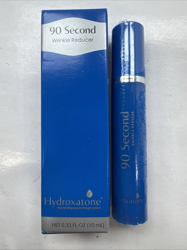 Hydroxatone 90 Second Wrinkle Reducer .33 Fl Oz 10mL Anti Aging Serum New Sealed - Image 2 of 4